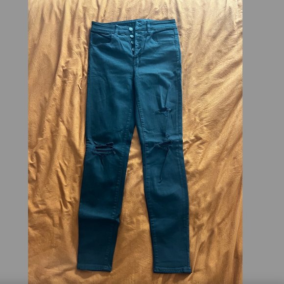 American Eagle Destroyed Jegging size 6 - Picture 3 of 4